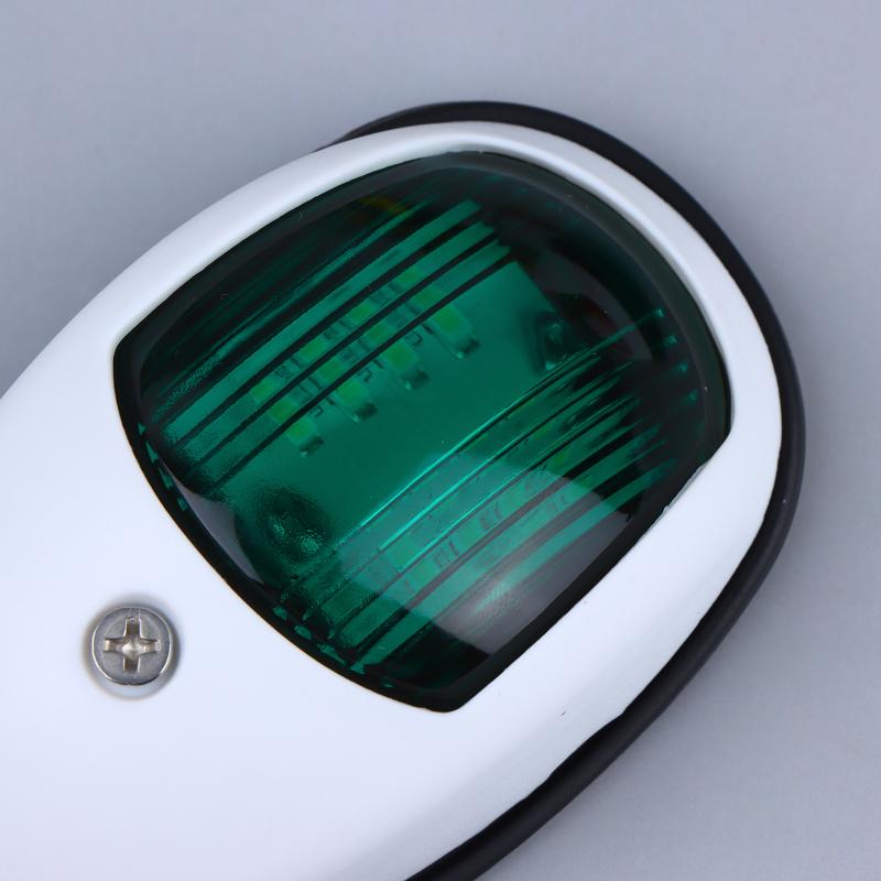 Yacht 12V LED Waterproof Sounding Light Red and Green Marine Lamp for Night Safety Boat