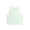 Li Ning Weekend Youth Color Blocked Knitted Tank Top Women Tops Ice-Green AVSU492-8