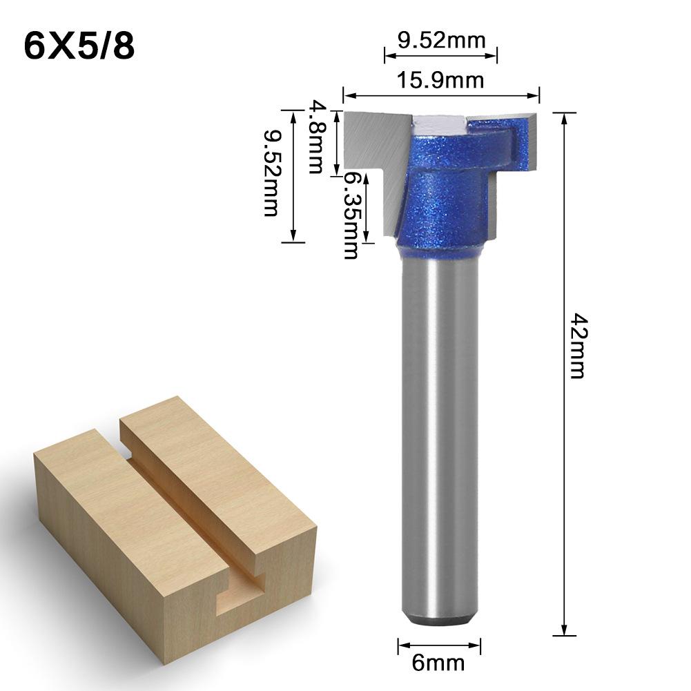 2-piece Set of Woodworking Milling Cutter, Keyhole Cutter, Screw Hole Milling Cutter, Photo Frame Hanging Hole Cutter, Photo Frame Knife, Gong Knife