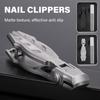 Nail Clippers Toe Nail Clippers for Thick Nails Portable Nail Clippers Stainless Fingernail Clipper for Men Women