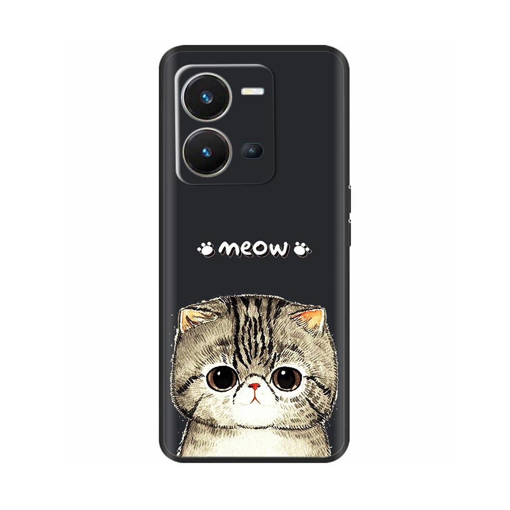 For Vivo V25 / V25 Pro 5G Case Soft Silicone Phone Back Cover For Vivo V25 V 25 VivoV25 Pro 5G V25E 4G Protective Shell Bumper