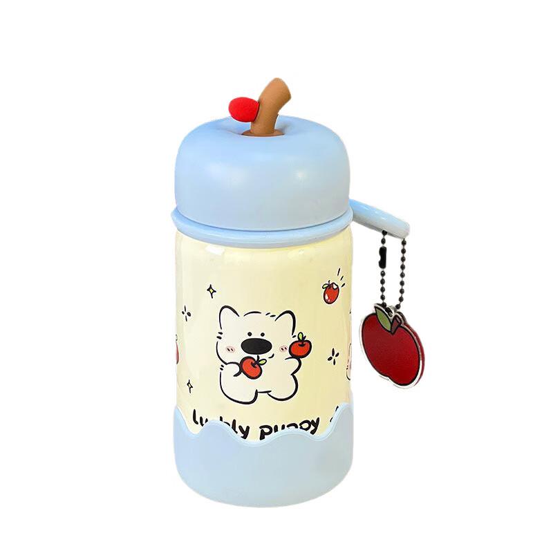OLOEY Cute Apple Pocket Thermos Bottle