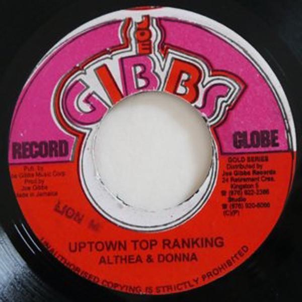 

7inch Record ALTHEA DONNA THE PROFESSIONALS Up Town Top Ranking Calico Suit NONE Joe Gibbs Recor Jamaica Reggae Ska Dub Used