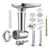 Meat Grinder Attachment Stainless Steel Meat Grinder Accessory Versatile Meat Grinder Plate Must Have Tools for Kitchen