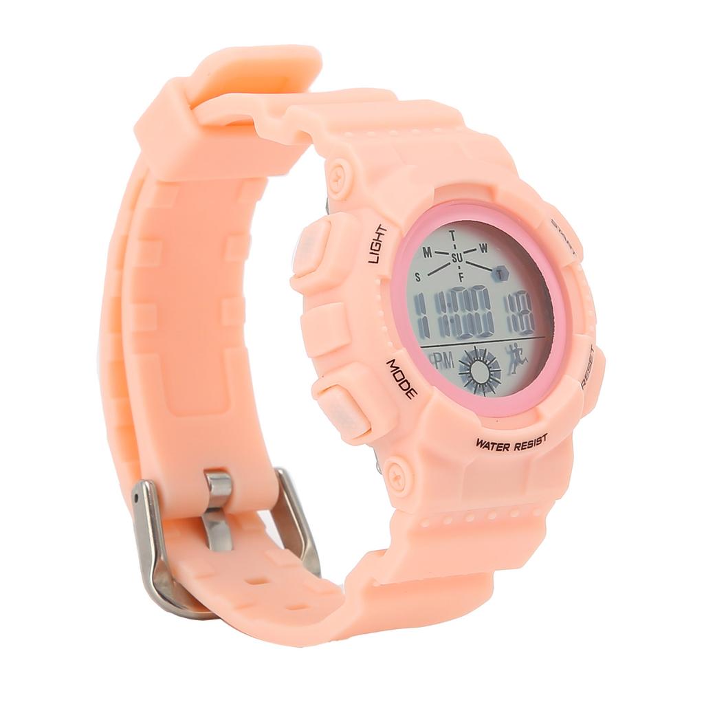 Children Simple Fashionable Digital Watch Portable Waterproof Sports Watch Birthday Gift