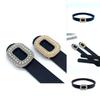 Elegant Retro Pearl And Diamond Clip Waistband For Womens Outfits Fashionable