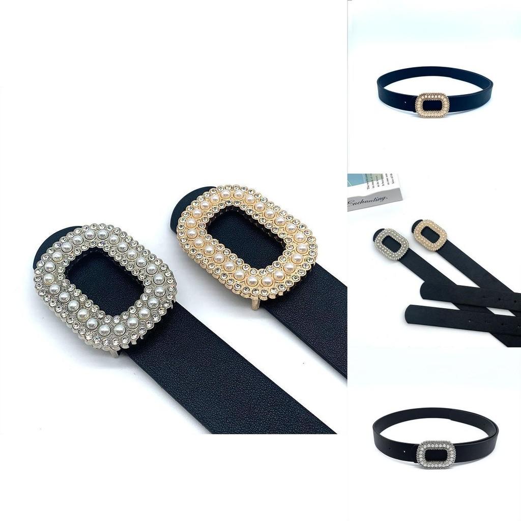 Elegant Retro Pearl And Diamond Clip Waistband For Womens Outfits Fashionable