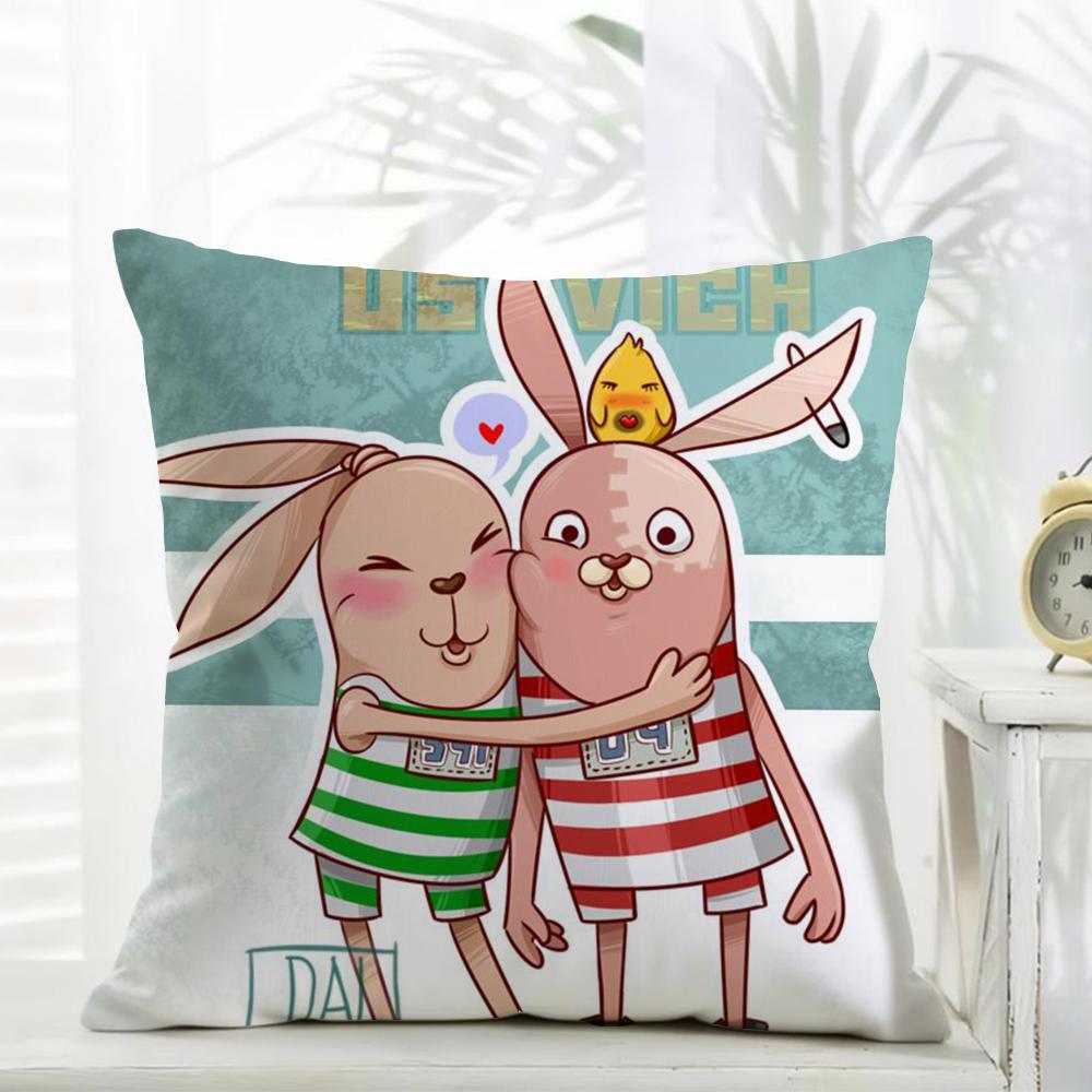 Anime UUsavich Cushion Cover Daily Washable Linen Pillowcase Soft  for Sofa Bed Home Room Decor