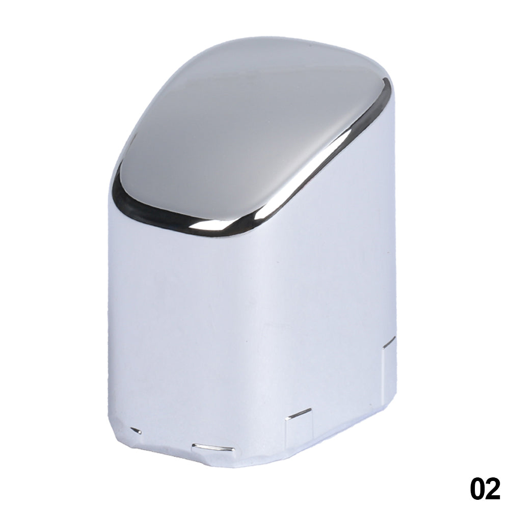 Car Interior Hand Brake Button Trim Cover Chrome Handbrake Lever Parking Button Cap Silver Accessories for Polo Cross 6RD711333A