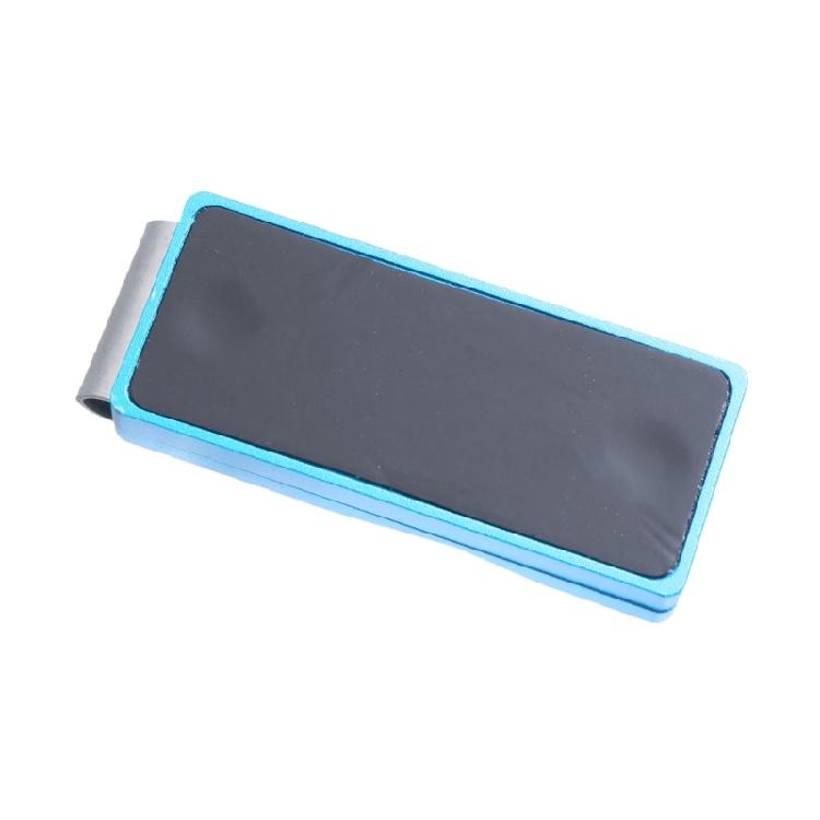 

Stainless Steel Magnetic Billiard Chalk Holder Billiard Chalk Clip Magnetic Chalk Holder Belt Clip Easy to Use синій