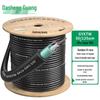 Dasheng Light Outdoor Armored 8-Core OM4 Multimode Fiber Optic Cable