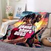 GTA Flannel Blanket, High quality Comfortable for All Seasons, Home Decor, Warmth and Comfort