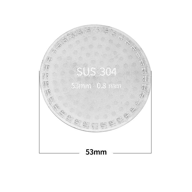 51/53/58mm Reusable Coffee Puck Screen 304 Stainless Steel Double Layer Coffee Filter Fine Mesh Professional Espresso Accessory