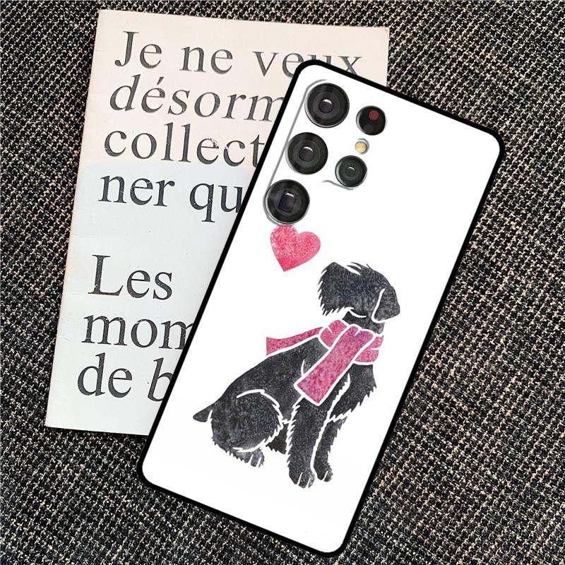 

Schnauzer Puppy Dog Art Case For Samsung Galaxy S25 S24 Ultra S20 S21 S22 S23 Ultra S9 S10 Plus S25 FE Back Cover Galaxy S10 Plus