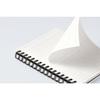 Maruman MNEMOSYNE Notatnik 5,83 x 4,13 cala (A6), 7mm w linie 18-liniowy z pogrubioną linią podziału, 80 arkuszy (N176)