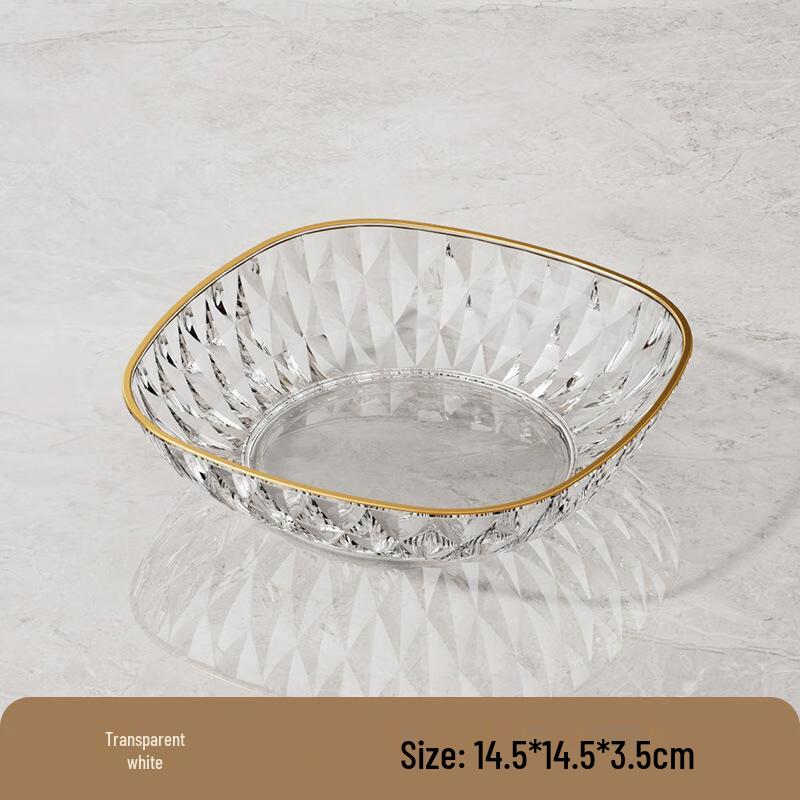 Minai Lyxiga Diamant Snacks- och Fruktfat