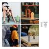 Thickened Silicone Collapsible Water Bottle for Outdoor Sports, Portable, Foldable, and Retractable Design