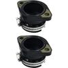 2Pcs Intake Manifold Boot Joint Carburetor Carb Flange Socket Fits for Polaris Indy 400 440 500 600 650 1985-2000, Replaces 3083171, 3084325