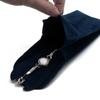 Button For Watch Storage Packaging Snap Bags Watches Pockets Watch Storage Bag Flannelette Pouch