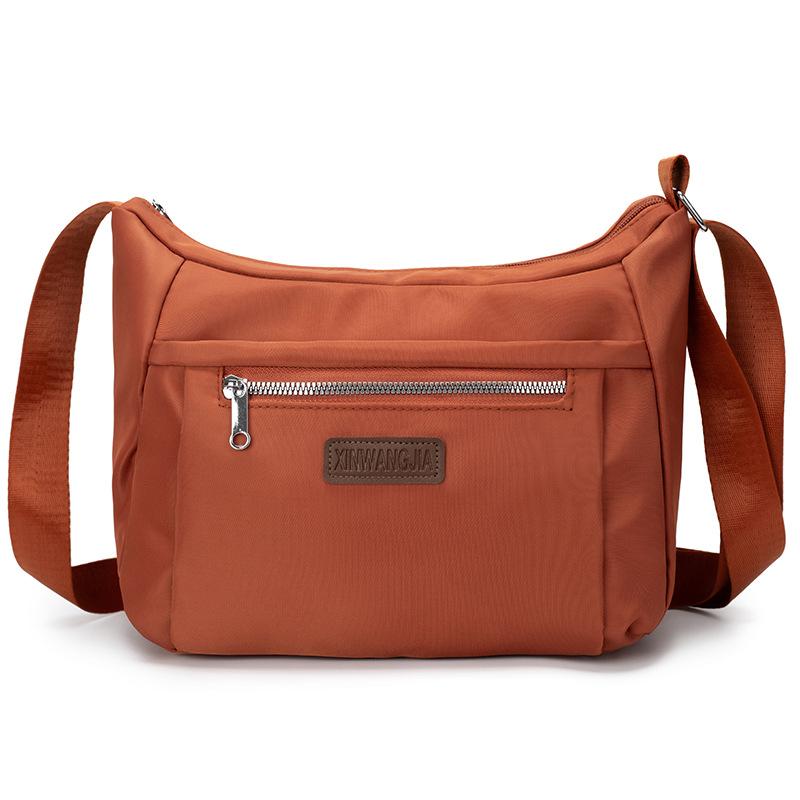 Wasserabweisende Nylon-Tasche Umhängetasche Große Kapazität Pendlertasche Damen-Umhängetasche