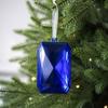Square Christmas Hanging Decoration Multicolor Xmas Tree Ornament  Party Supplies