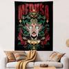Medusa Tapestry Wall Hanging, Greek Mythology Snake Art, Dark Wall Decor for Bedroom Living Room Dorm