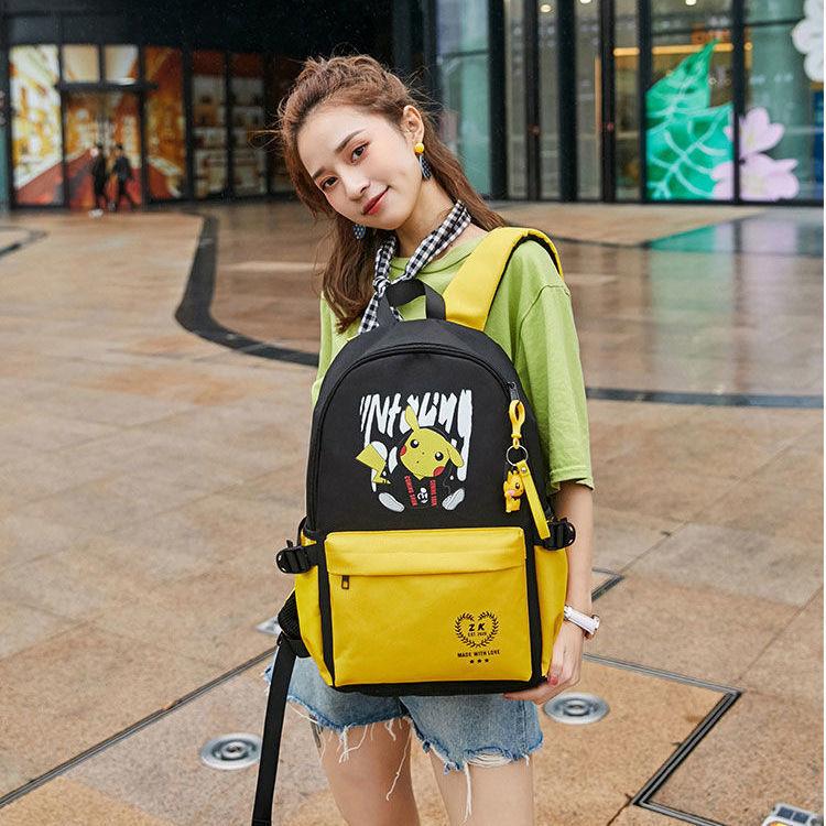 Children's Schoolbag Cartoon Backpack Students Backpack Lightweight Travel Large Capacity Unisex Backpack Multifunctional Backpack