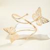 Fashion Wide Open Bangle Adjustable Armlet Creative Arm Bracelet  Women