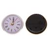 Orologio Classico Artigianale Movimento al Quarzo 2-1/2" (65MM) Orologi Rotondi Inserimento Testa Numeri Romani Piccolo Orologio Orologio Numeri Arabi