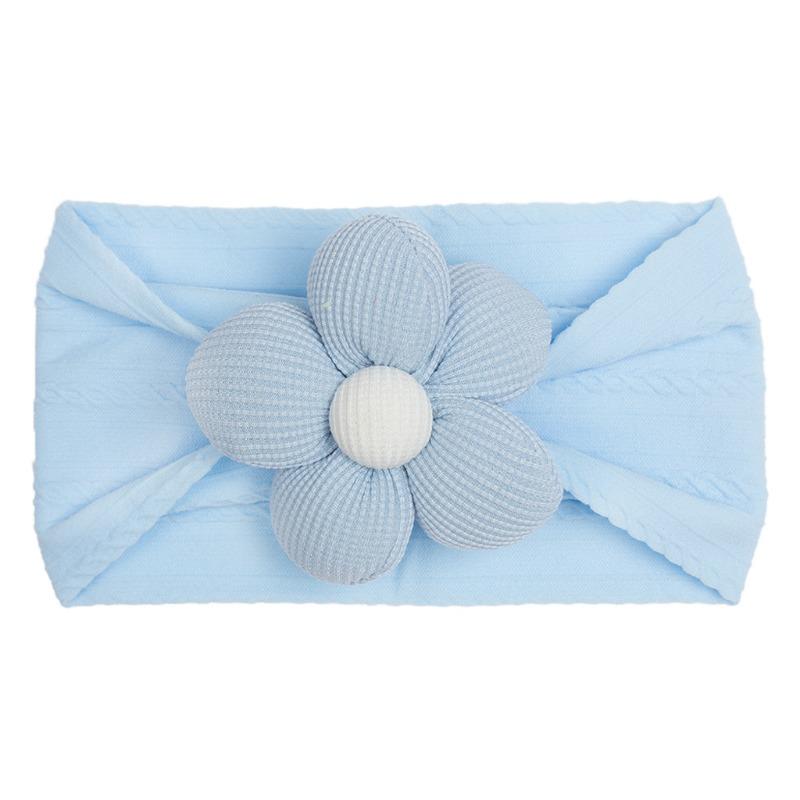 Autumn new baby jacquard elastic hair accessories, children's soft and comfortable headgear headband, baby headband