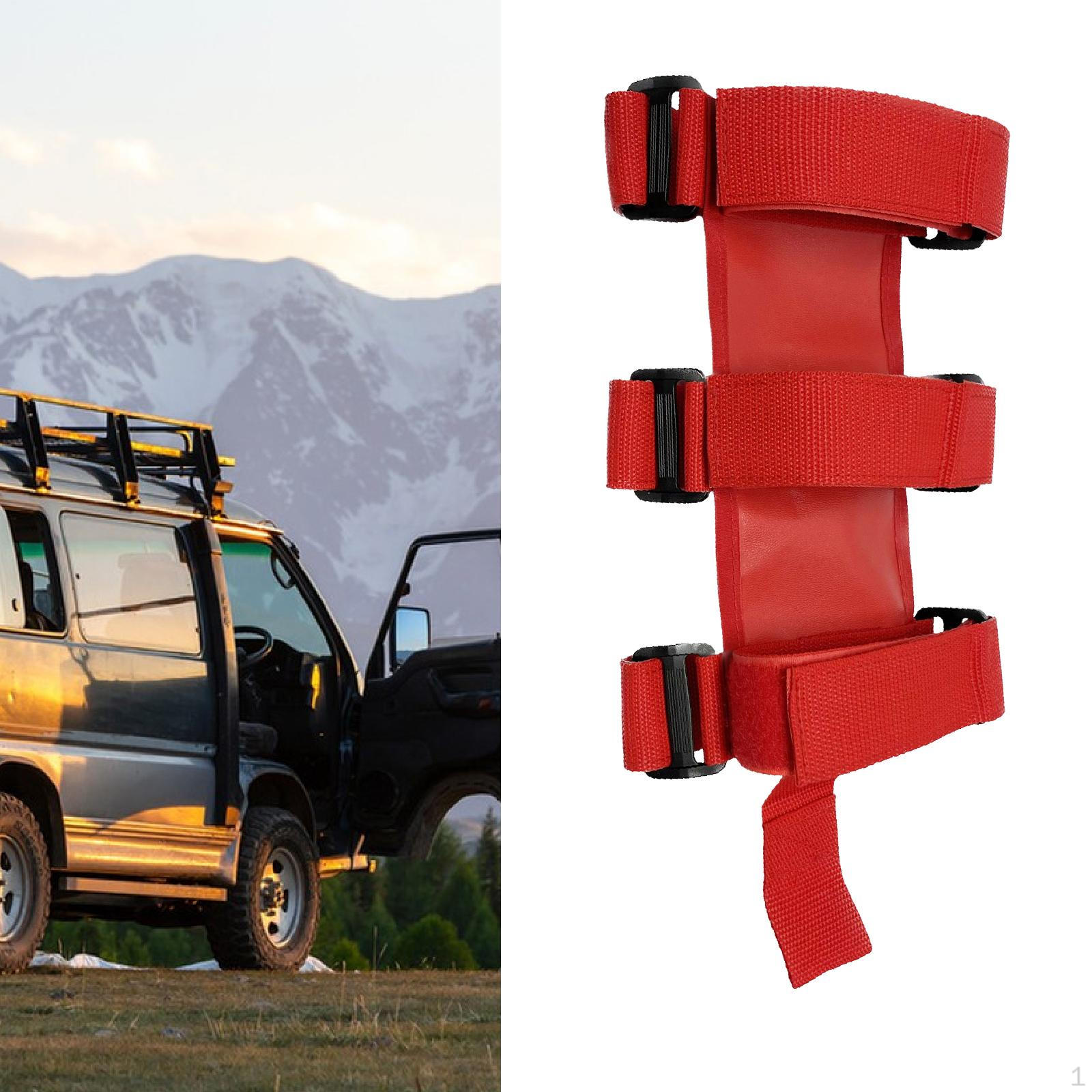 

Adjustable Support Stable Practical Car Accessories Strap Nylon for JK червоний
