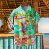 Fashion Mens Summer Hawaiian Shirt Parrot Sea 3d Print Shirt Short Sleeve Casual Beach Shirts Holiday Blouse Aloha