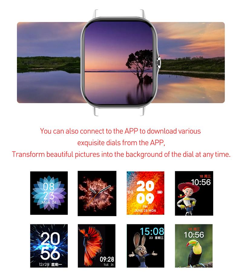 Men Women Smartwatch Fitness Clock Bluetooth Hd Calls Sleep Monitor Smart Watch Support Siri Dial Girls Kids Gold Watches