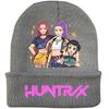 Peripheral Knitted Hat Curled Wool Hat Printed Doudou Hat Outdoor Cold Hat Adult