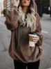2026 European Cross-Border Autumn/Winter Plush Women's Hooded Fleece Sweatshirt Jacket