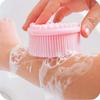 A Shower Brush Silicone Cleaning Brush Shower Brush Scrubber Body Cleaning Brush Suitable for Bathroom, Bathtub, Toilet, Suitable for Men and Women