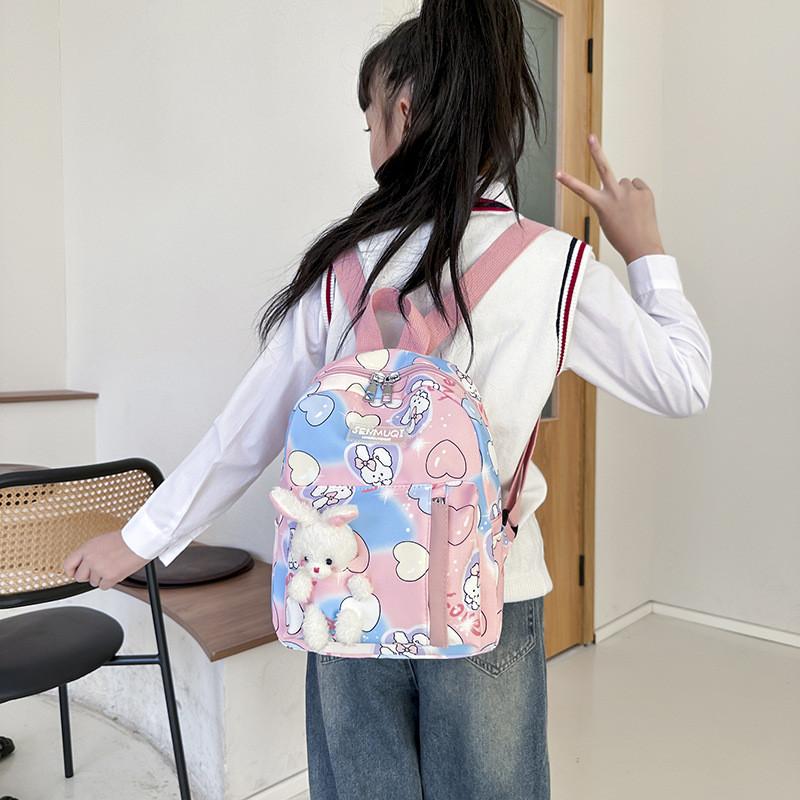 Stylish And Fun Animal Print Kindergarten Backpack For Children With Comfortable Air Cushion Straps