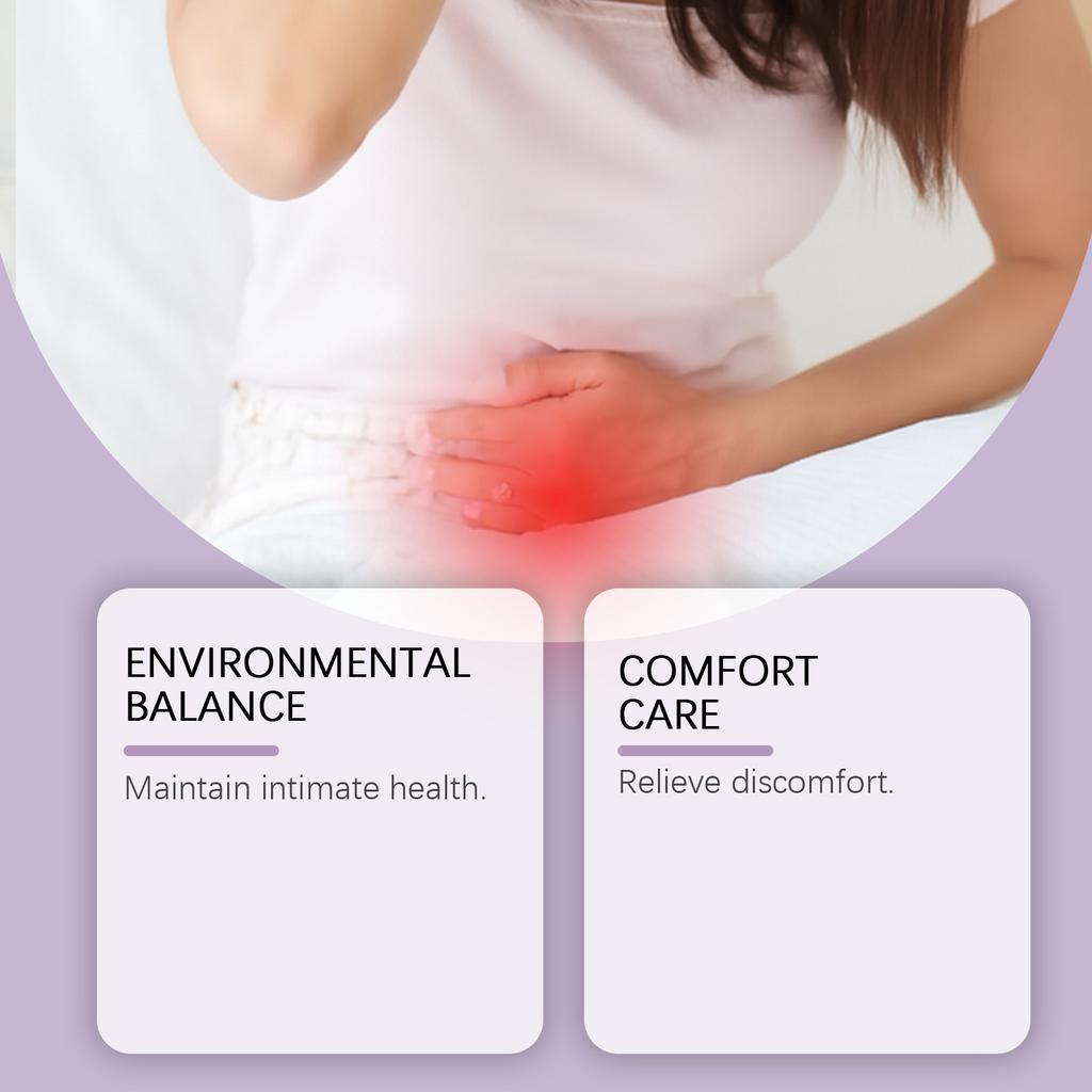 Women's Herbal Care Gel Gentle Nourishing Moisturizing Maintenance Women's Daily Body Care Gel 1 Box 5