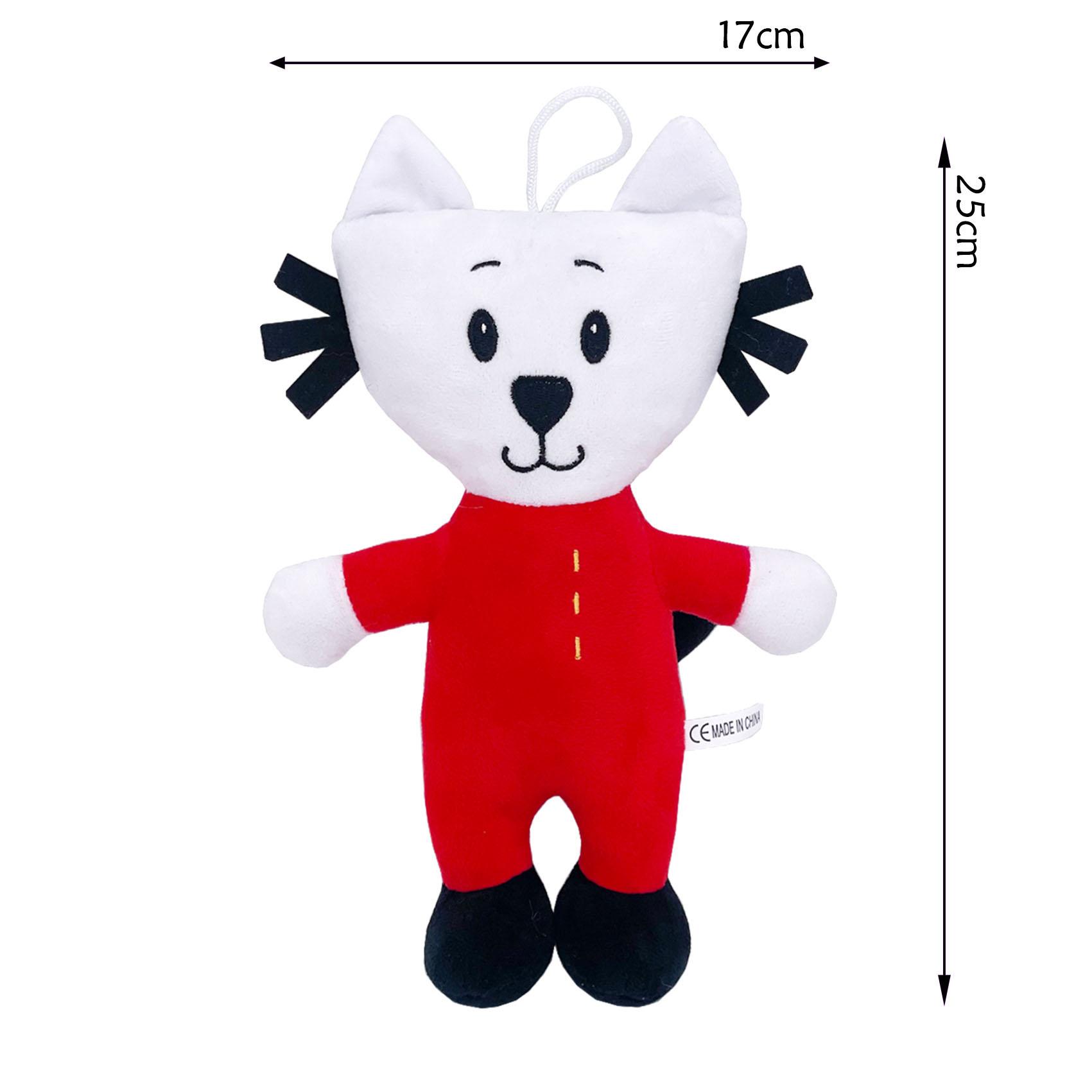 

Four styles Cat doll Plush Toy Little girl s Soft Material Hot Gaming Set Cartoon Stuffed Animal Dolls Kids Birthday Celebration Christmas Season