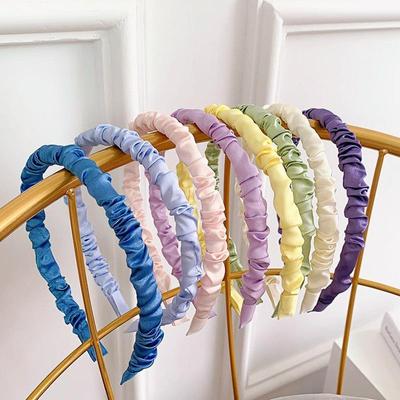 Mädchen Frauen Stirnband Haarband Kopfschmuck Drapierte Haarreifen Zubehör