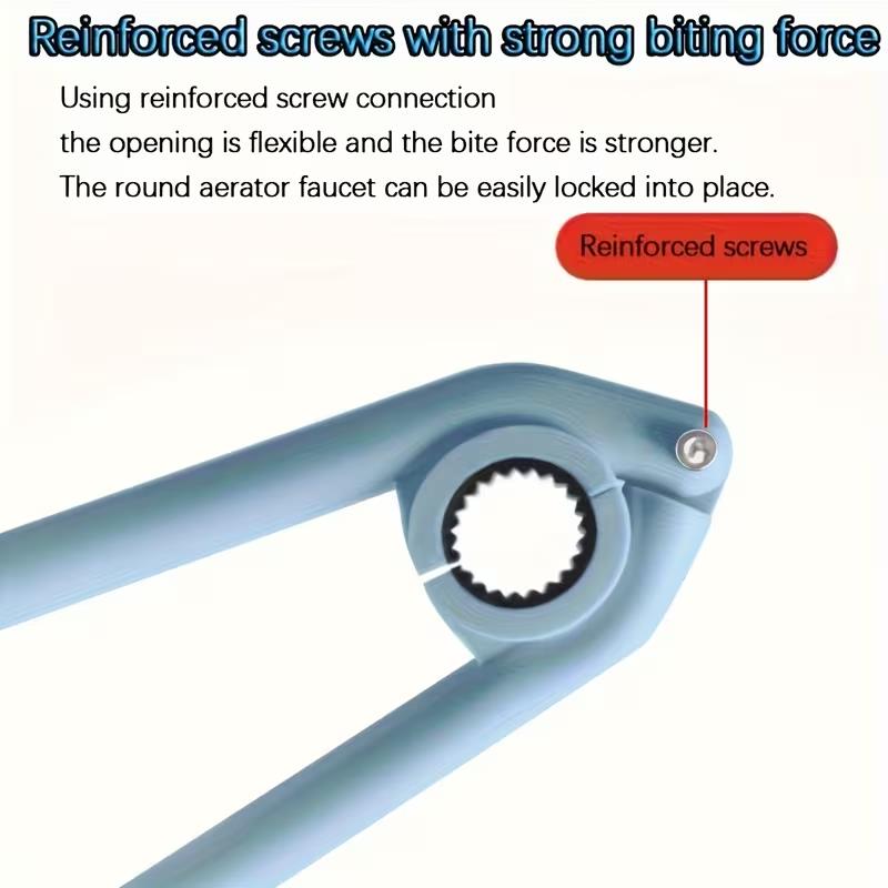 1/2pcs Random Faucet & Sink Installation Tool – Plastic Filter Wrench, Round Handle, Easy Install/Remove