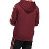 Adidas New Year Basketball Hooded Jacket Men Outerwear Brown Red HD7932