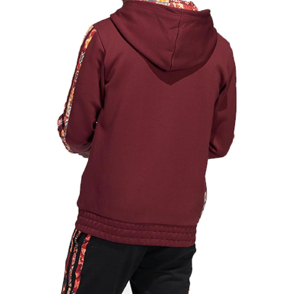 Adidas New Year Basketball Hooded Jacket Men Outerwear Brown Red HD7932