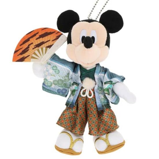 Mickey Mouse Plush Badge Disney Resort 2022 New Disney Souvenir [Tokyo Exclusive] Year's Goods, Merchandise,