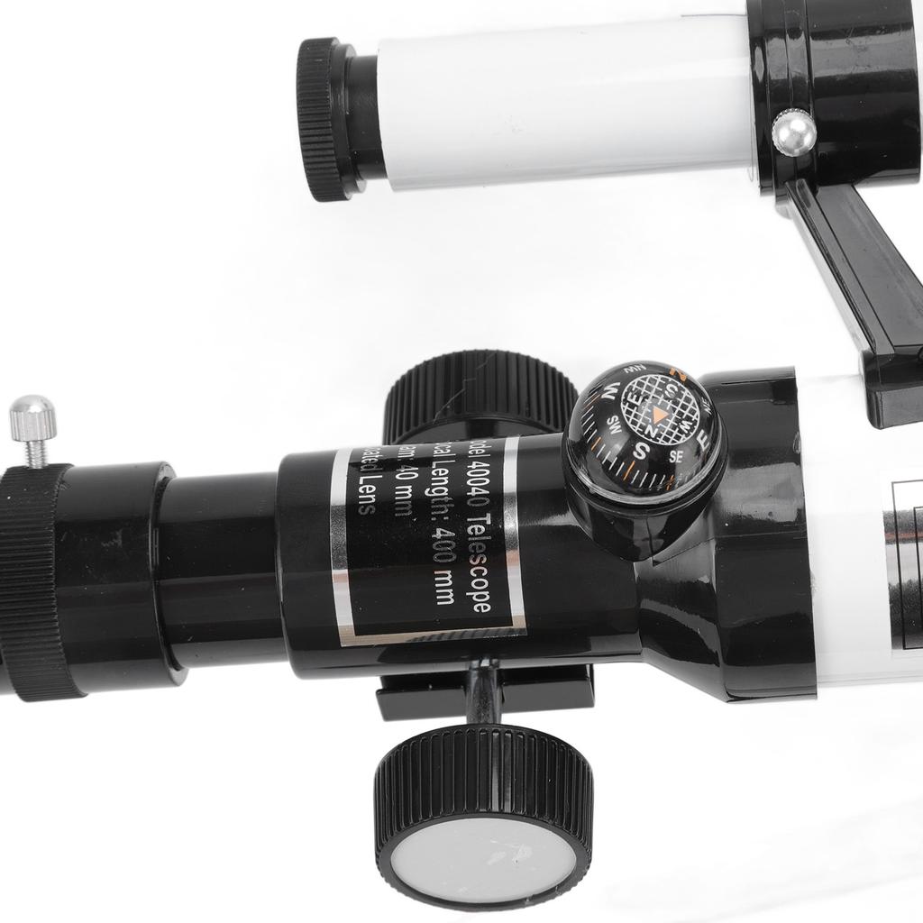 Teleskop 40mm Öffnung 400mm Brennweite Tragbares Astronomisches Linsenteleskop für Kinder Anfänger Erwachsene