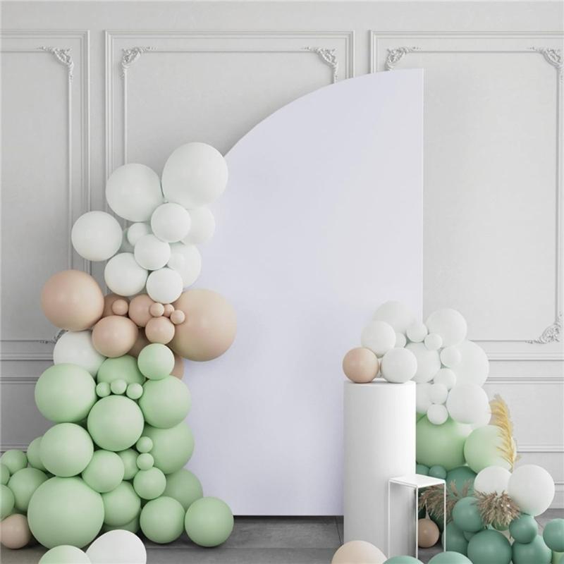 Stretch Stoff Bogenhülle für Hochzeiten und Bankette Doppelseitiger Hintergrundstoff Geburtstagsfeier Dekoration