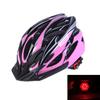 Bicycle helmet with tail lights, bicycle riding, mountain road bike helmet, integrated cycling cap