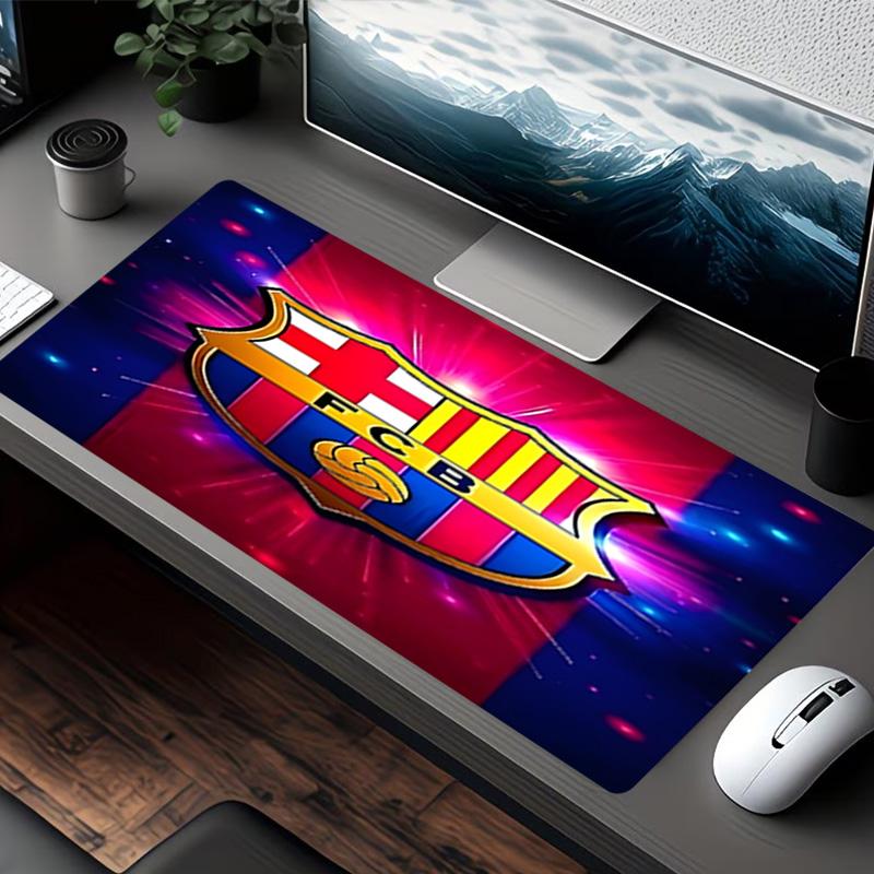 football club FC Print Mouse Pad, for Keyboard Pad Laptop PC Mat for Office Home Use, Desk Decor, Perfect Birthday Gift for Gamers