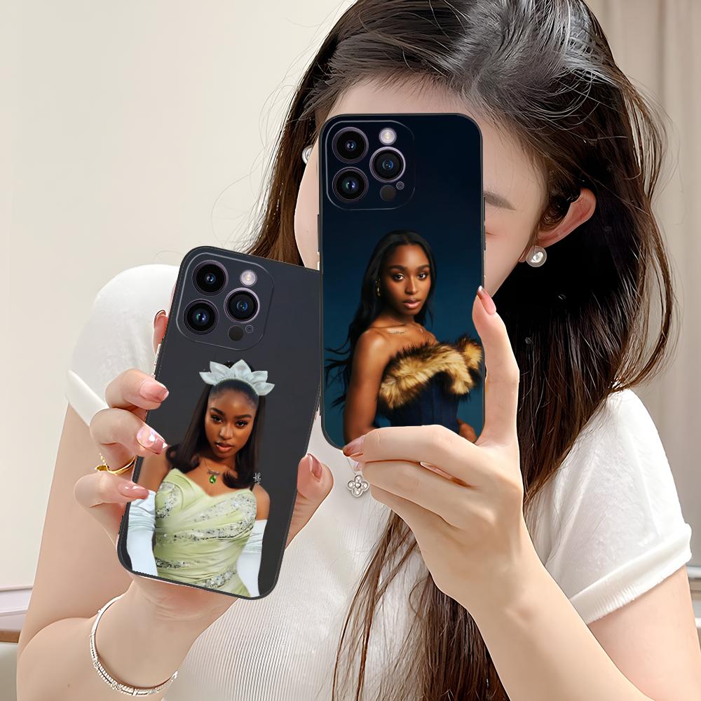 Normani Kordei Matte TPU Mobile Phone Case for iPhone 17 16 15 14 13 12 11 X XR XS 8 7 Air Pro Max Plus Mini Colorful Cover