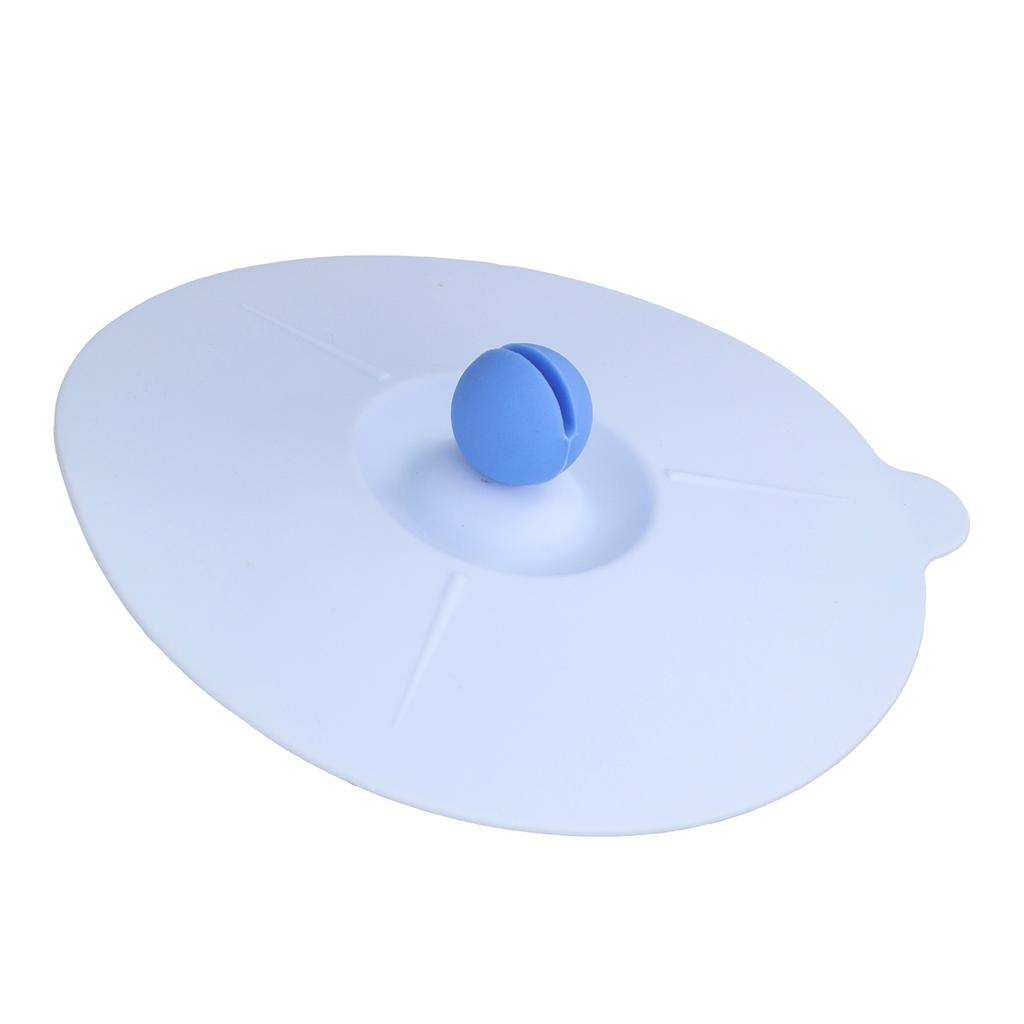 Cup Lid Silicone Heat Resisting Strong Toughness Convenient Dust Proof Mug Cover